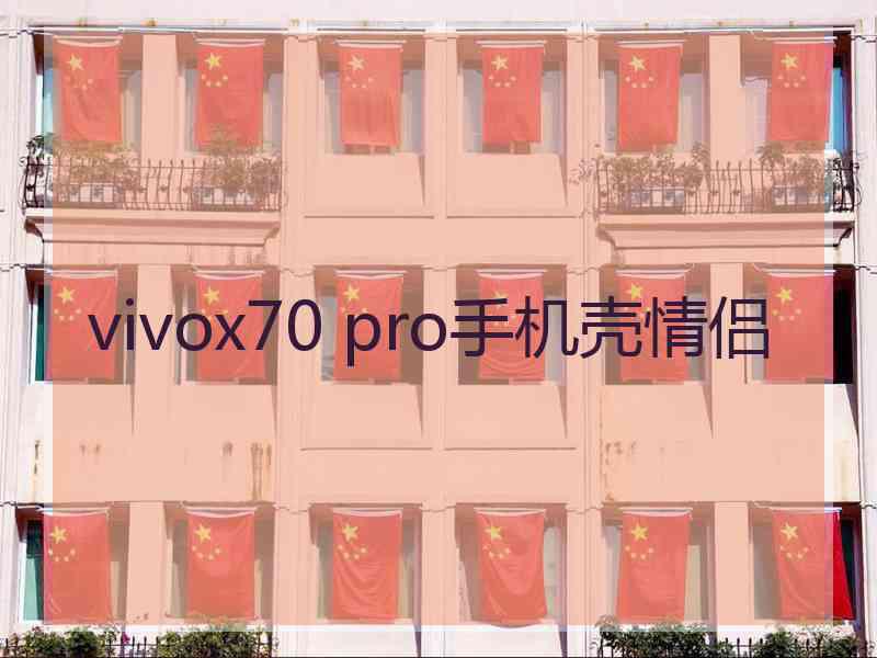 vivox70 pro手机壳情侣