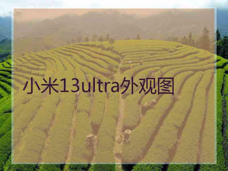 小米13ultra外观图