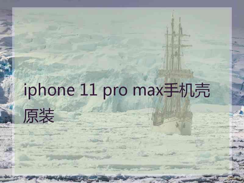 iphone 11 pro max手机壳原装