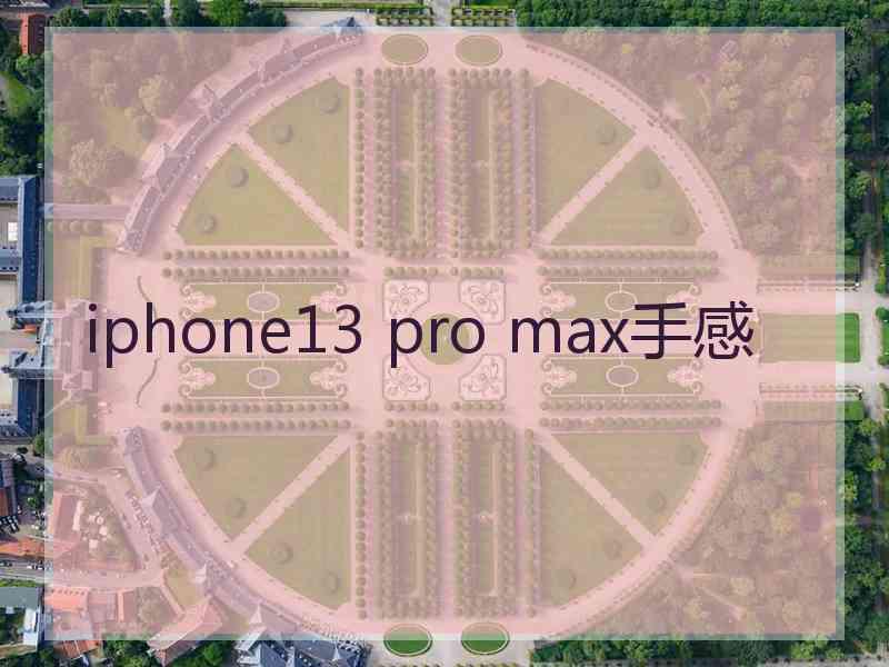 iphone13 pro max手感