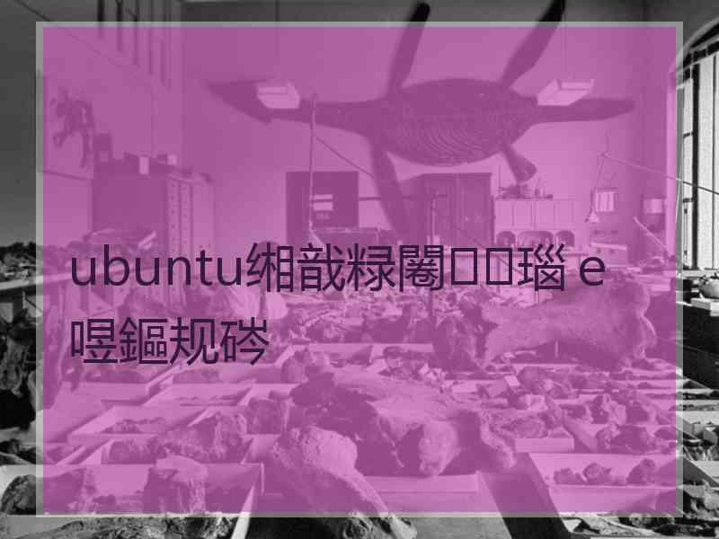 ubuntu缃戠粶闂瑙ｅ喅鏂规硶