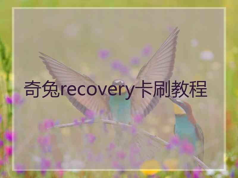 奇兔recovery卡刷教程