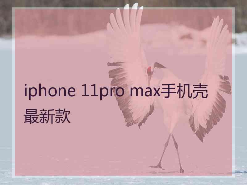 iphone 11pro max手机壳最新款