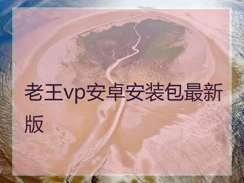 老王vp安卓安装包最新版