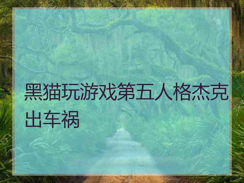 黑猫玩游戏第五人格杰克出车祸