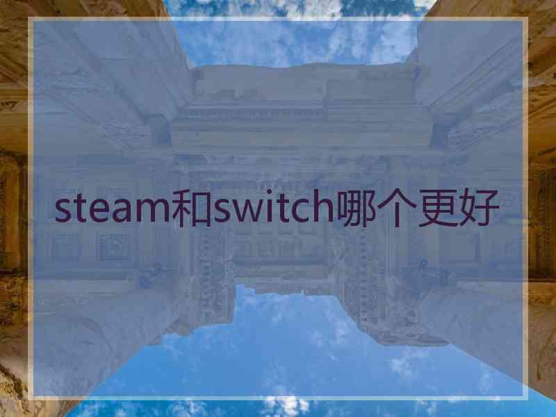 steam和switch哪个更好