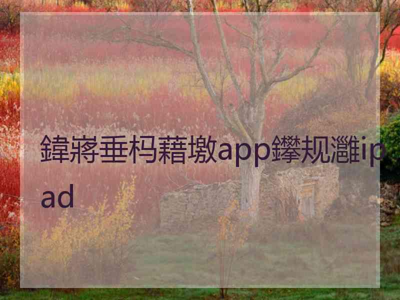 鍏嶈垂杩藉墽app鑻规灉ipad