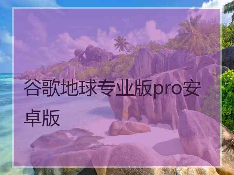 谷歌地球专业版pro安卓版