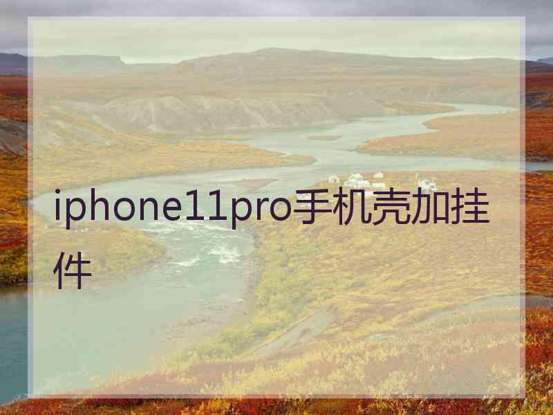 iphone11pro手机壳加挂件