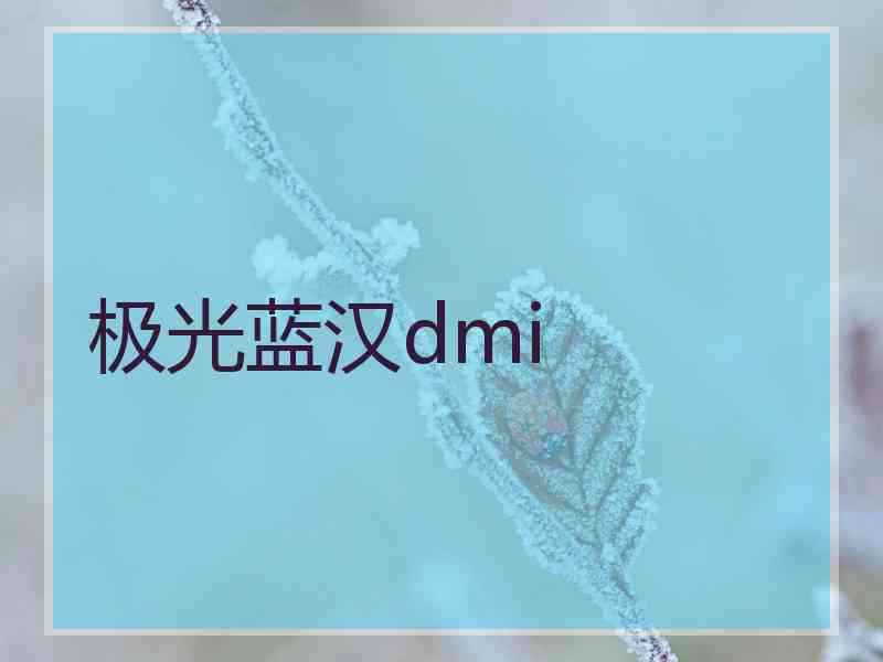 极光蓝汉dmi