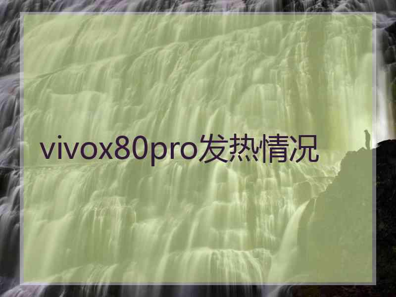 vivox80pro发热情况