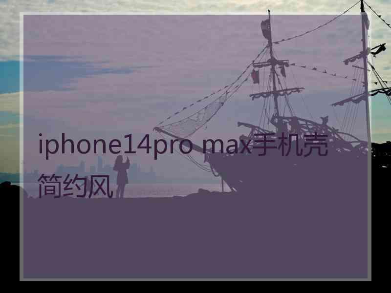 iphone14pro max手机壳简约风