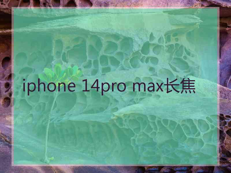 iphone 14pro max长焦