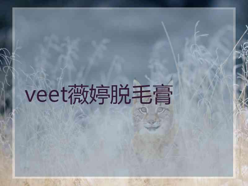 veet薇婷脱毛膏