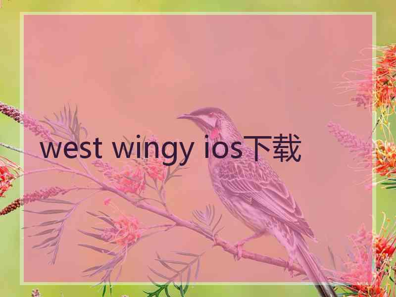 west wingy ios下载