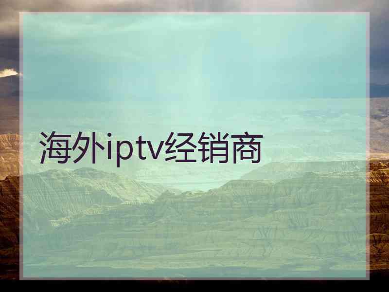 海外iptv经销商