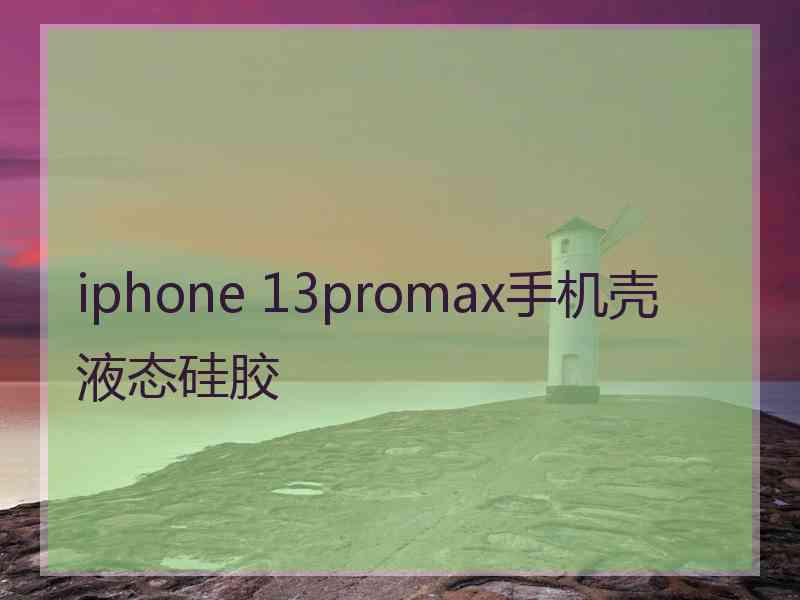 iphone 13promax手机壳液态硅胶