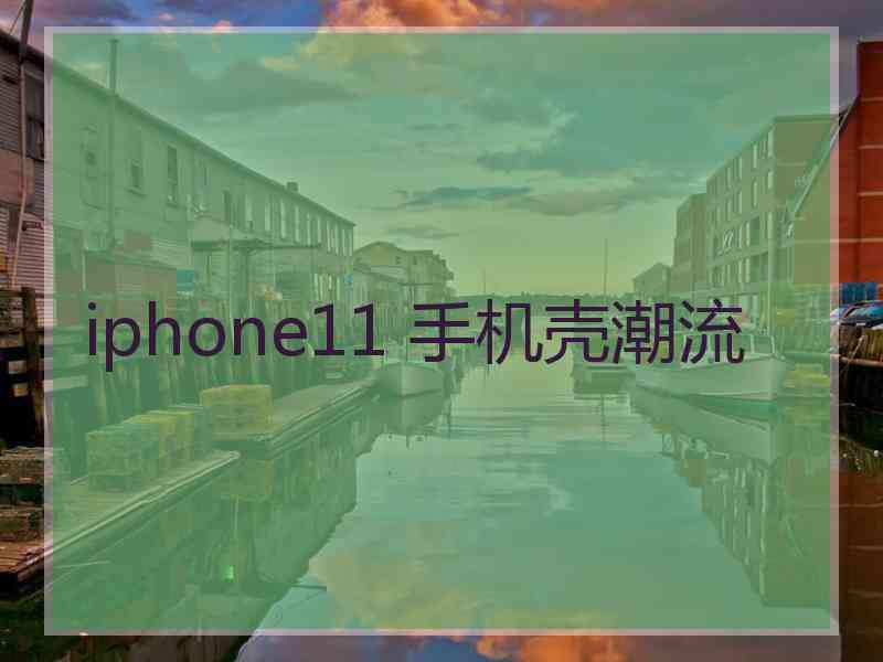 iphone11 手机壳潮流