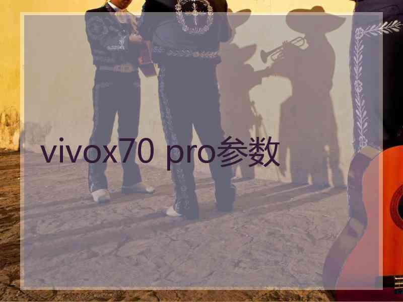 vivox70 pro参数