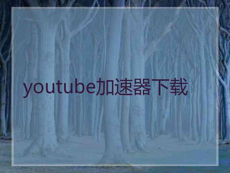 youtube加速器下载