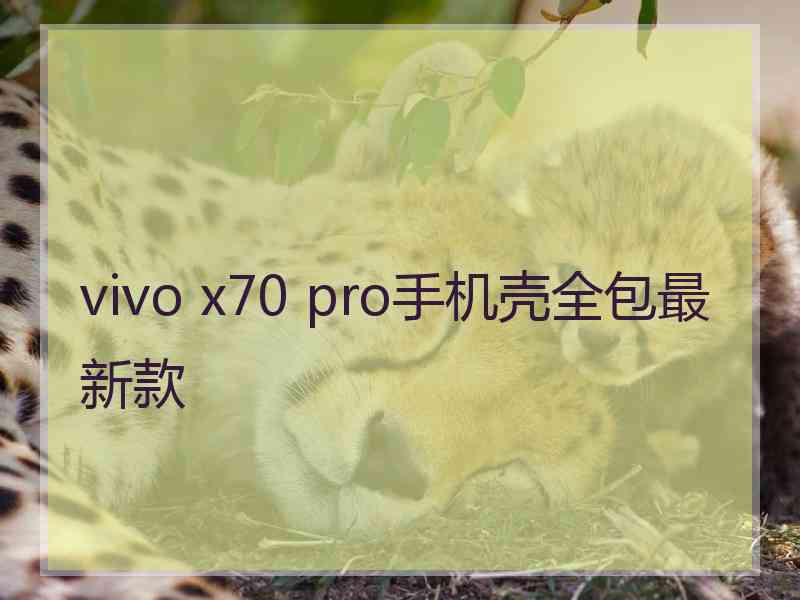 vivo x70 pro手机壳全包最新款