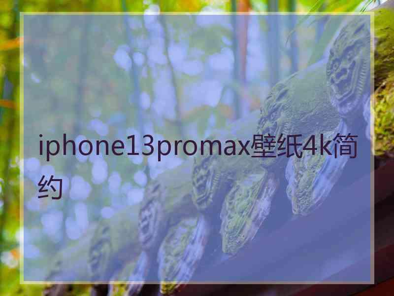 iphone13promax壁纸4k简约