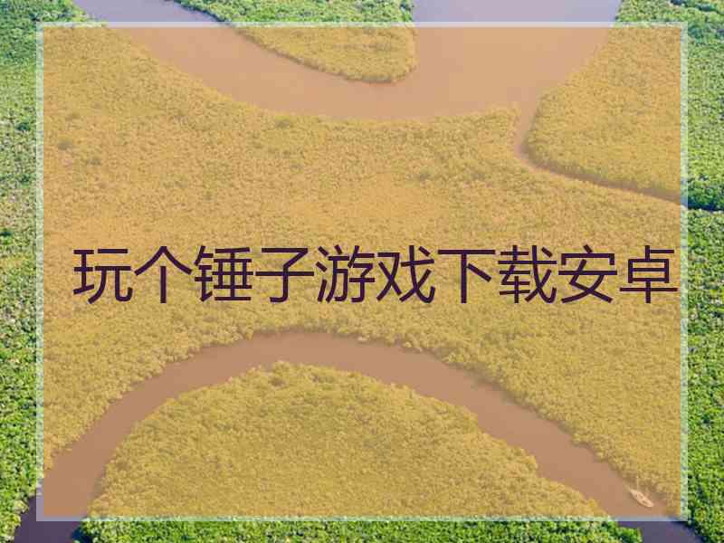 玩个锤子游戏下载安卓