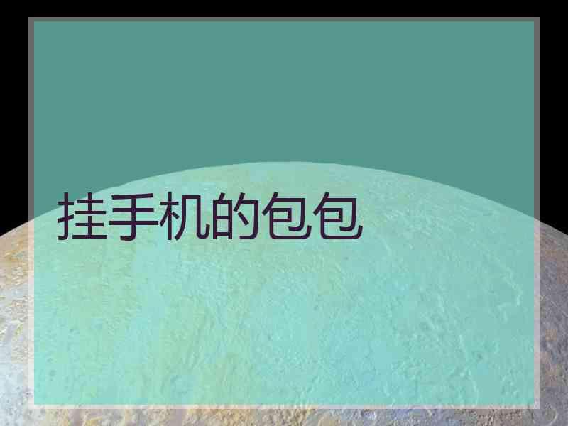挂手机的包包