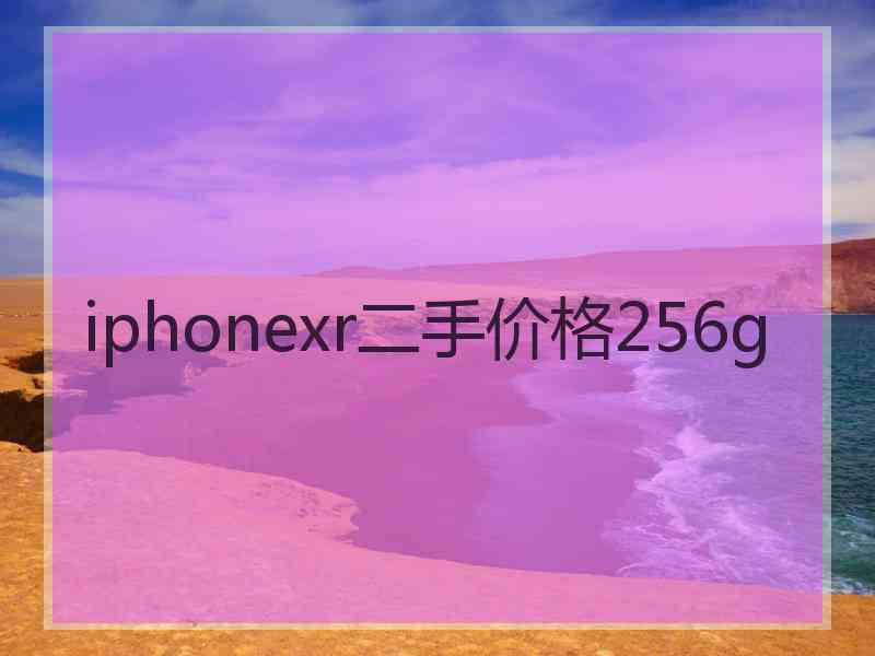 iphonexr二手价格256g