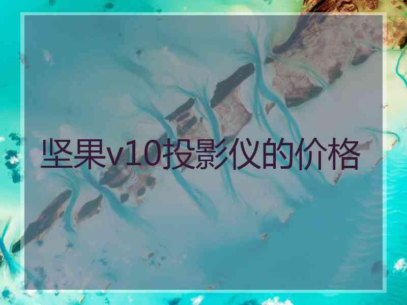 坚果v10投影仪的价格