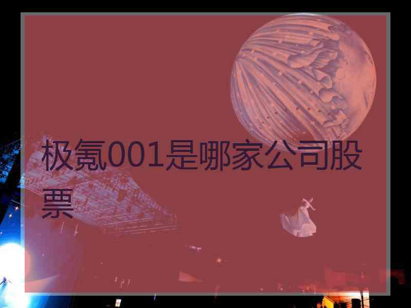 极氪001是哪家公司股票