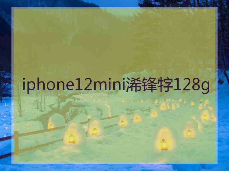 iphone12mini浠锋牸128g