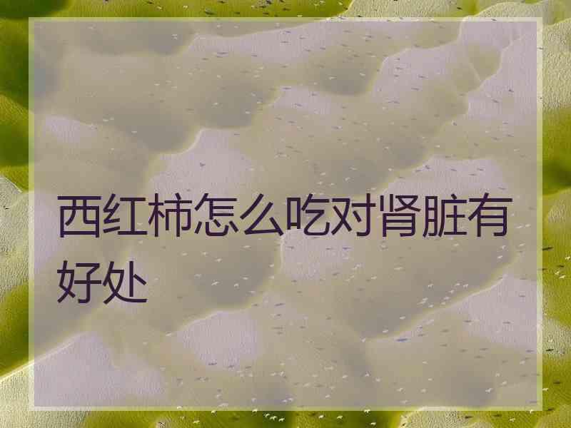 西红柿怎么吃对肾脏有好处