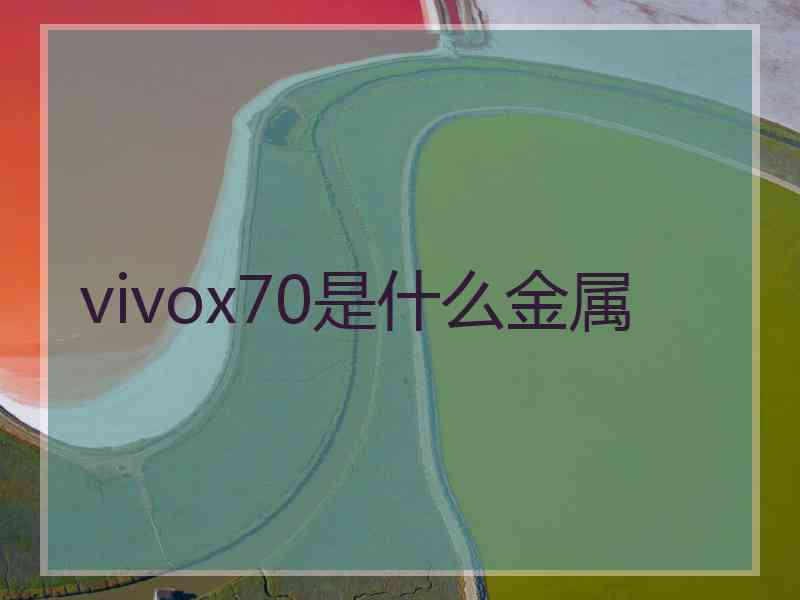 vivox70是什么金属