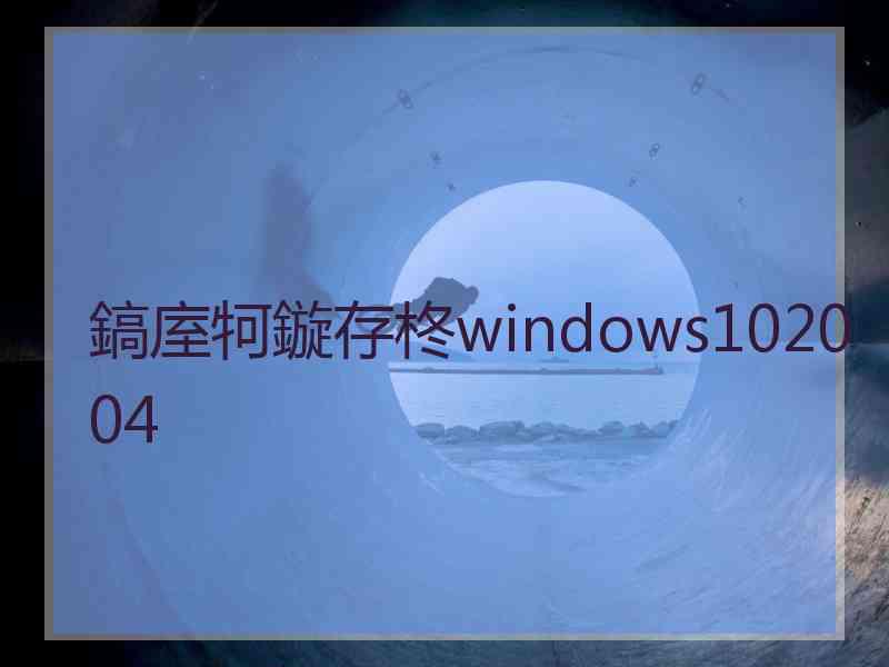 鎬庢牱鏇存柊windows102004