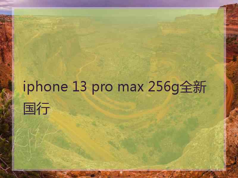 iphone 13 pro max 256g全新国行