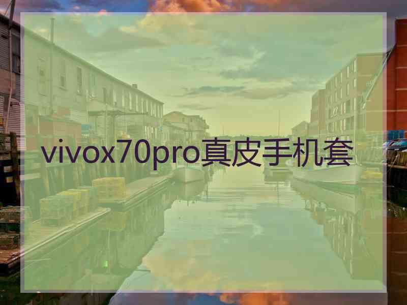 vivox70pro真皮手机套