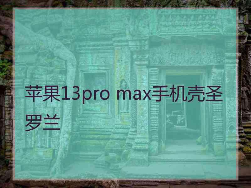 苹果13pro max手机壳圣罗兰