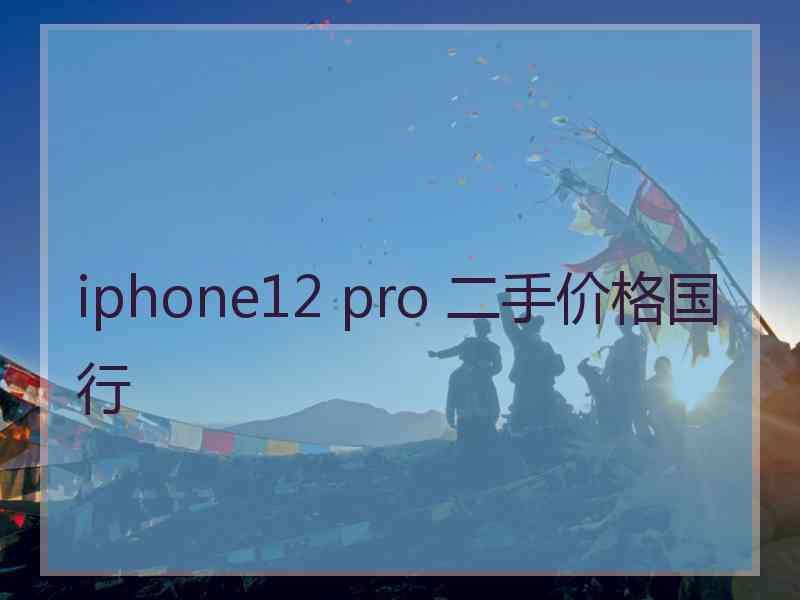 iphone12 pro 二手价格国行