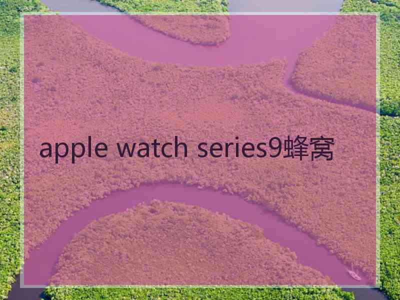 apple watch series9蜂窝