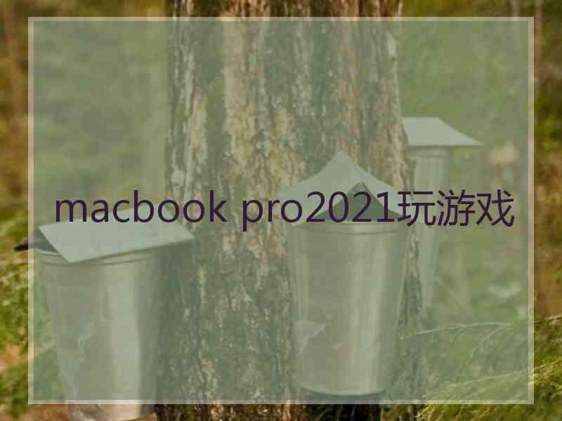 macbook pro2021玩游戏