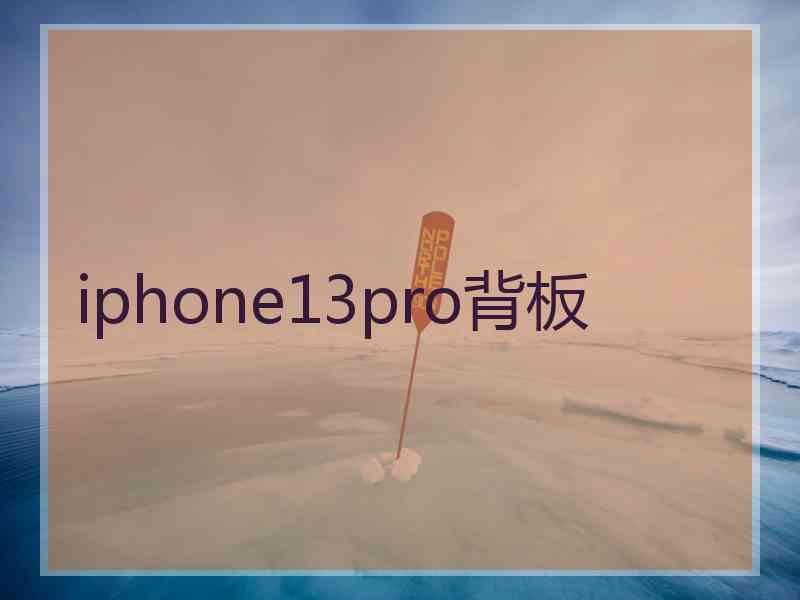 iphone13pro背板