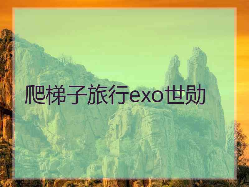 爬梯子旅行exo世勋