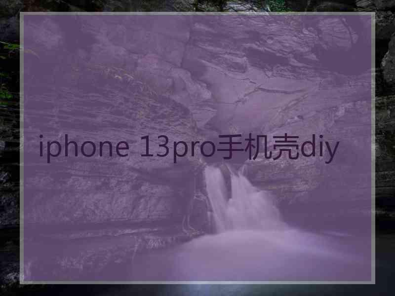 iphone 13pro手机壳diy