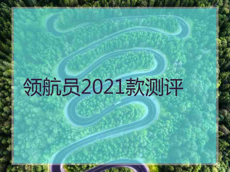 领航员2021款测评