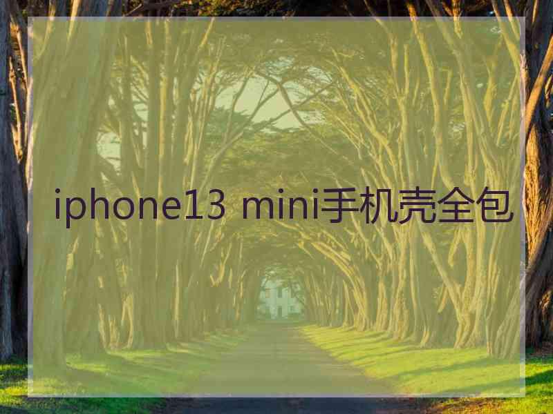 iphone13 mini手机壳全包