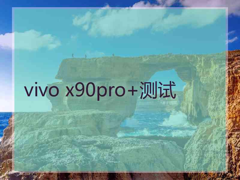 vivo x90pro+测试