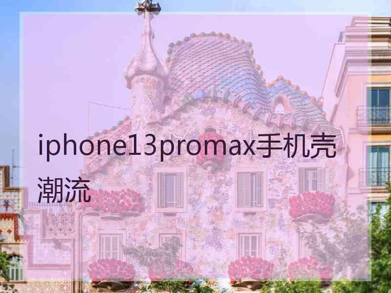 iphone13promax手机壳潮流