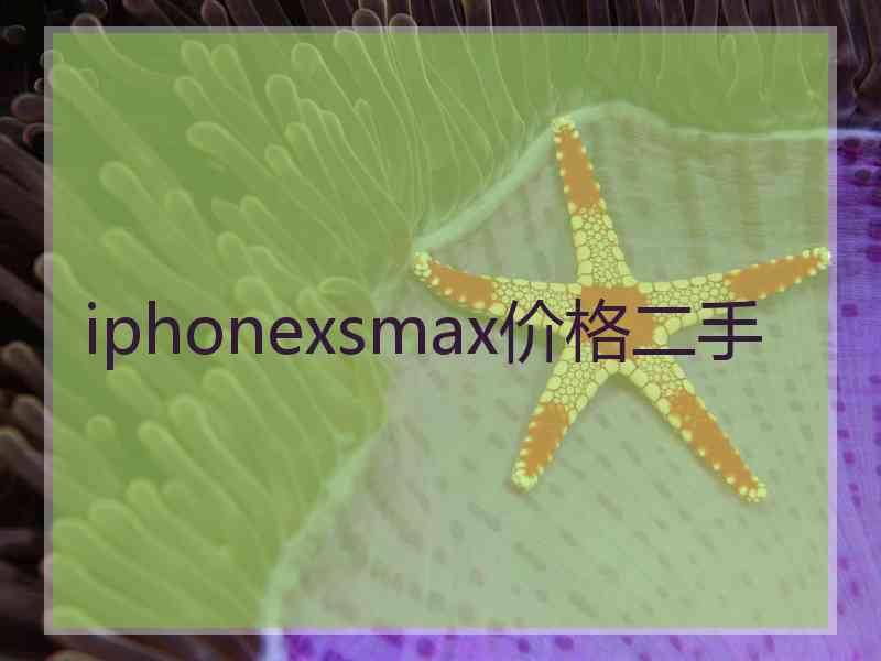 iphonexsmax价格二手