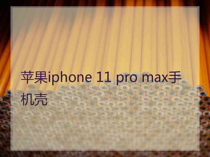 苹果iphone 11 pro max手机壳